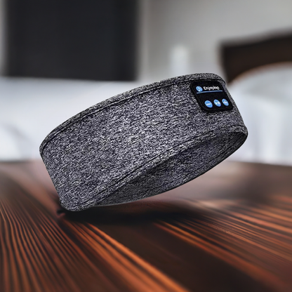 Bluetooth Sleep Headband – Wireless Headphones, Built-In Speakers, Comfortable Fabric, 10-Hour Battery Life